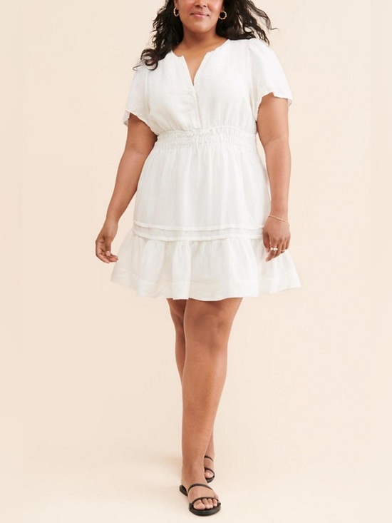Anthropologie Dresses & Skirts - Anthropologie The Somerset Linen Mini Dress